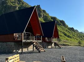 Gagma chalets, brunarica v mestu Kazbegi