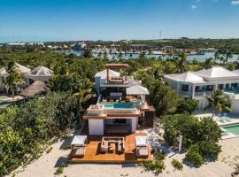 villa Cake with 2 bedrooms on te beach Turks and Caicos, קוטג' בTurtle Cove