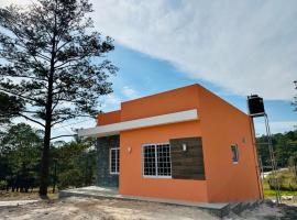 La casa de la H, entre pinos, cabaña en Siguatepeque