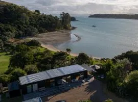 Wharetana Bay Villa with private walkway to beach!