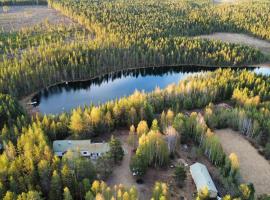 Lapland Old School, svečius su gyvūnais priimantis vie&scaron;butis mieste Muonijas
