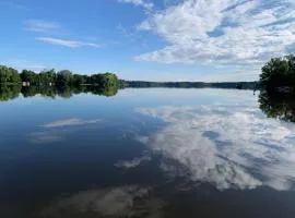 Ferienapartment am See mit Yogaraum und Kajak SUP Verleih