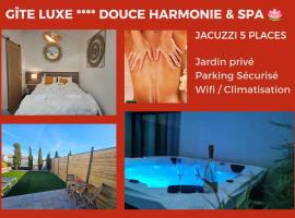 Gîte Luxe DOUCE HARMONIE SPA & MASSAGES Offre Spéciale, hotel in Villemoustaussou