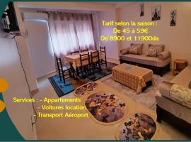BEJAIA Location Appartement de 45 à 59e, hotel em Bejaïa