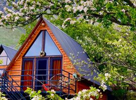 Kazbegi Kuro Cottages, hotell i Kazbegi