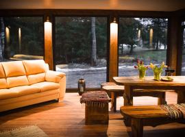 Saunamaja koos loung ruumi ja soome saunaga, camping em Meegom&auml;e