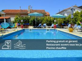 Le Galion Hotel et Restaurant Canet Plage - Logis, hotell i Canet-en-Roussillon