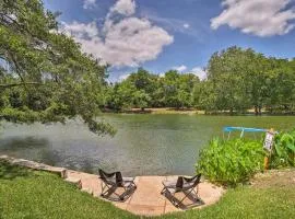 Round Rock Lakefront Home with Water Toys and Fire Pit