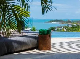 BEACHSIDE VILLA - CARPE DIEM - in Plai Laem Soi 7, 3 BED 4 BATH, Amazing SEA and MOUNTAIN VIEWS, only 180m walk to Swimming Beach