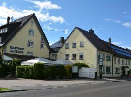 Hotel-Gasthof Zur Rose, hotel v destinaci Weißenhorn