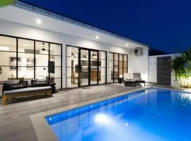 Luxe modern villa with private pool