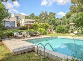 Villa Contemporaine Piscine à Débordement Montpellier