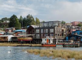 Palafito 1326 Hotel Boutique Chiloé, dizajn hotel u gradu Kastro