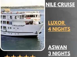 NILE CRUISE RSG every Saturday from LUXOR 4nights & every Wednesday from ASWAN 3 nights