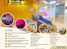 Manila में, होटल Dlighful Pad's MassageChair FreeParking Bar Park Garden