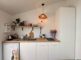 Charmant studio avec terrasse 15m2 fraîchement rénové, hotel in Perros-Guirec