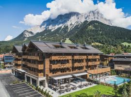 Viesnīca Bergresort Zugspitze Ehrwald by ALPS RESORTS pilsētā Ērvalda