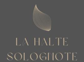 La Halte Solognote, hótel í Brinon-sur-Sauldre