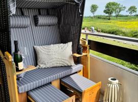 Quartier Strandblick Staberdorf - 2 Balkone mit Meerblick، شقة في فيهمارن