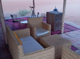 beduincamp, luksustelt i Adrouine