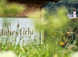 Boutiquehotel Hohes Licht, hotel v destinácii Damuls