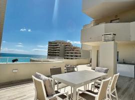 Luxury Condo Sea View Large Terrace BenalBeach