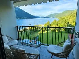 Apartment am Ossiacher See mit Seeblick