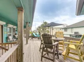 Crystal Beach Home with Deck and Ocean Views!