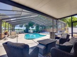 Waterfront Gem with Pool, Dock and Lanai in Tampa!