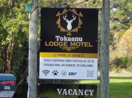 Tokaanu Lodge Motel: Turangi şehrinde bir motel