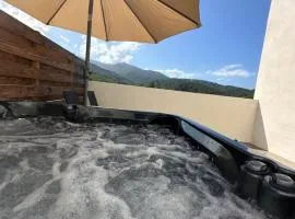 Bergerie avec spa vue montagne
