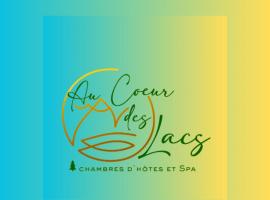Au Cœur des Lacs - Chambres d'hôtes: Gérardmer şehrinde bir otel