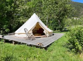 Tente inuite, luxury tent in Tende