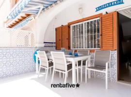 rentafive Bungaló Terraza Parking, hotel i Santa Pola