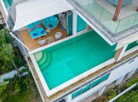 Luxury Seaview Lift Pool villa-Laxity, hotell med parkering i Ban Saiyuan (1)