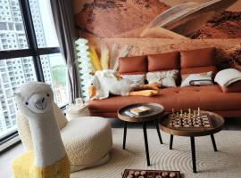 Urban Suite 3BR The Martian 2Cp #Netflix, appartamento a Jelutong