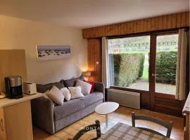 Studio cosy avec jardinet, près des pistes et centre, 4/5 pers, Le Grand-Bornand - FR-1-458-184