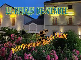 Hôtel le Relais de Vendée, hotel en Les Herbiers