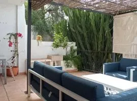 Casa con patio soleado