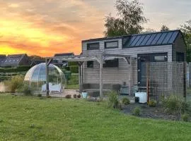 Tiny House Lovely Sunshine、ヒートホールンのタイニーハウス