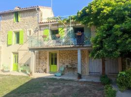 Maison provençale les glycines, hotell i Roquemaure