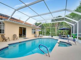 Game room ,Saltwater ,pool Spa - Tropical Oasis!, holiday home in Palm Coast