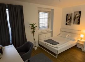 Double Room in Dortmund City, quarto em acomodação popular em Dortmund