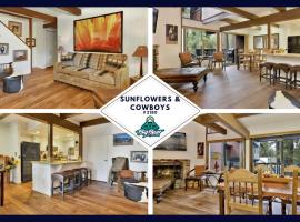 2180-Sunflowers and Cowboys home، فندق في بيغ بير لاكي