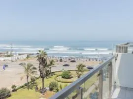 Amplio Duplex Huanchaco - Vista al Mar y Ascensor