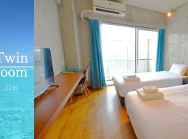 Hotel Pescatore Okinawa, hospedaje de playa en Naha