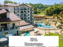 Molfar Resort Hotel & SPA Карпати, hotel s jacuzzi v destinaci Šajan