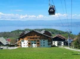 Appartement tout confort montagne et lac Léman, ξενοδοχείο σε Thollon