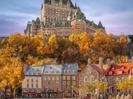 Maison près du centre-ville de Québec avec spa, jacuzzi et vin, hôtel à Québec