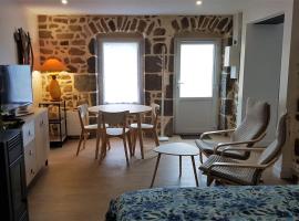 Studio chaleureux 5 mns chaine des Puys，Saint-Genès-Champanelle的飯店